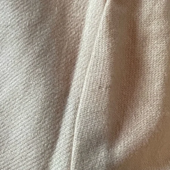 Elegant Tan Midi Skirt
